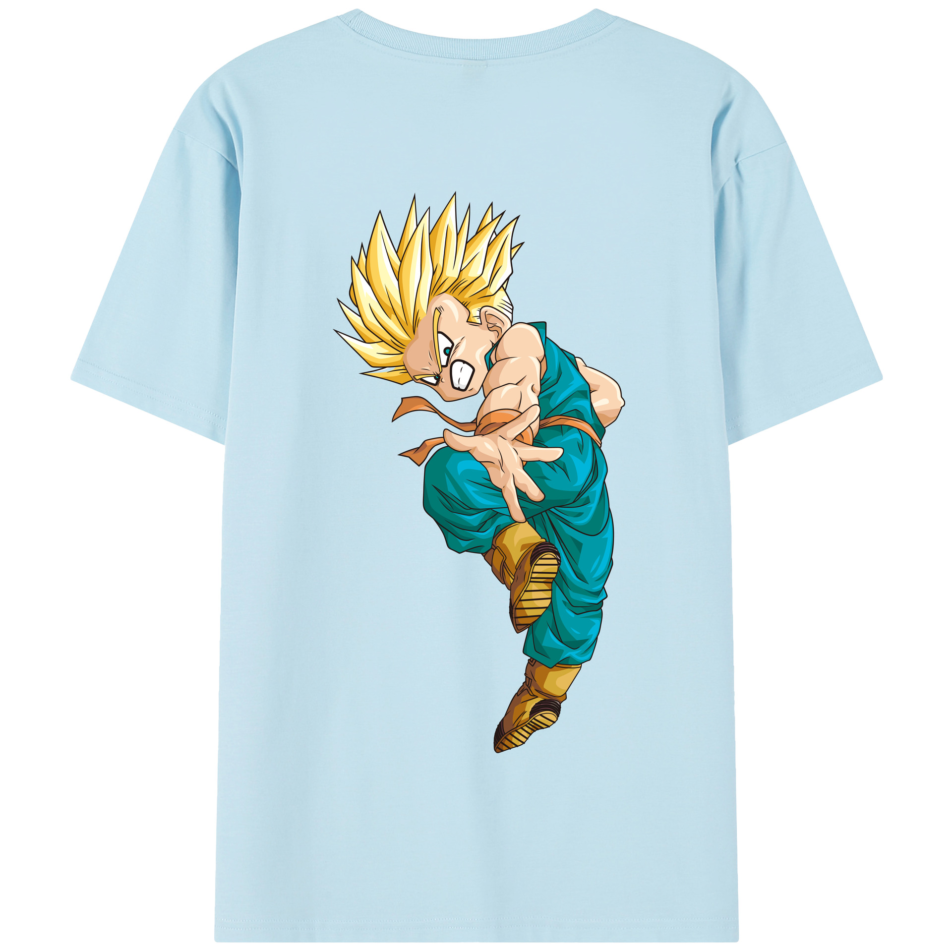 （画像用） ドラゴンボール DRAGON BALL 綿100％半袖Tシャツ（背面プリント）